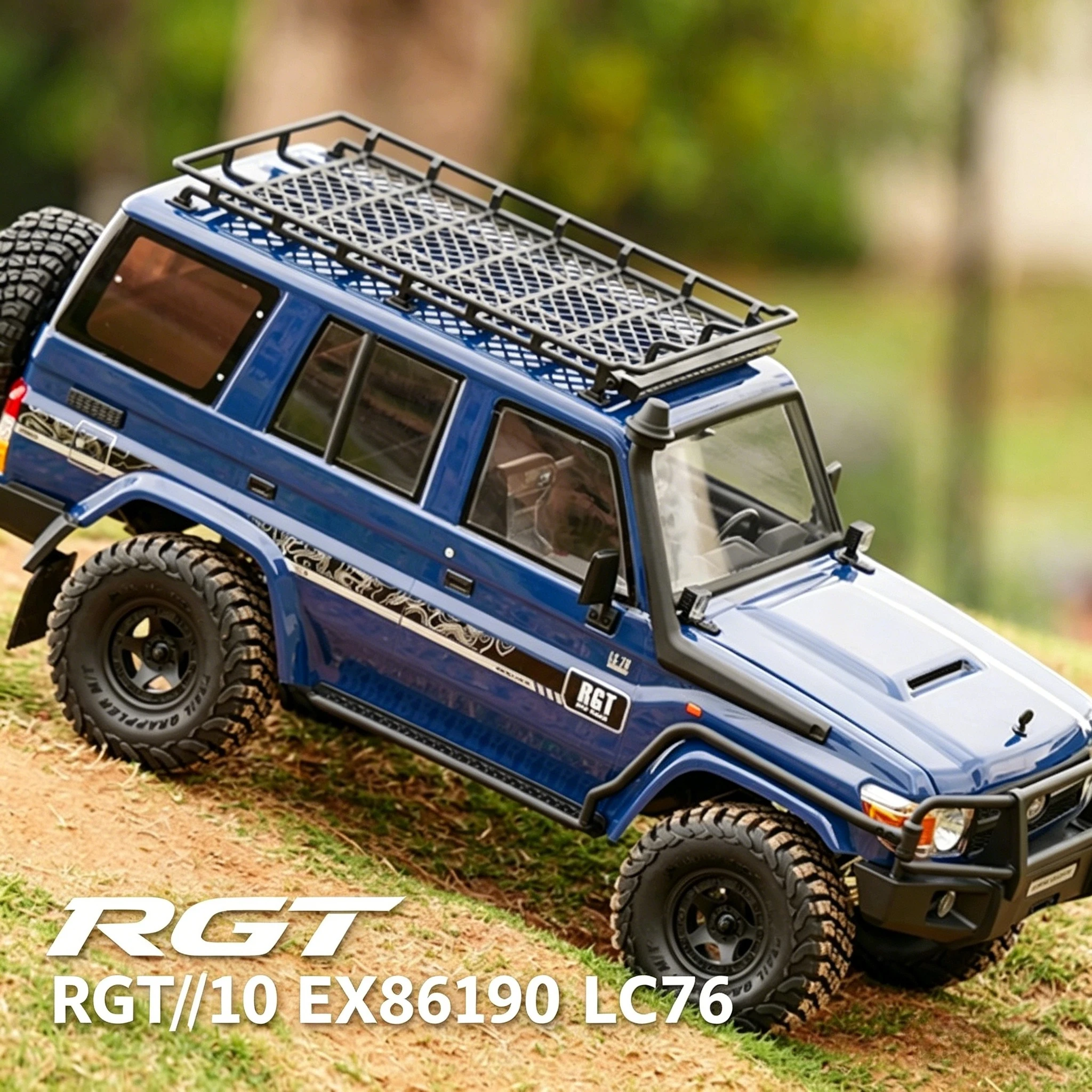 

Радиоуправляемая машина RC Car RGT 1/10 EX86190 LC76 RTR 4WD, имитационная модель внедорожника для скалолазания, Wltoys
