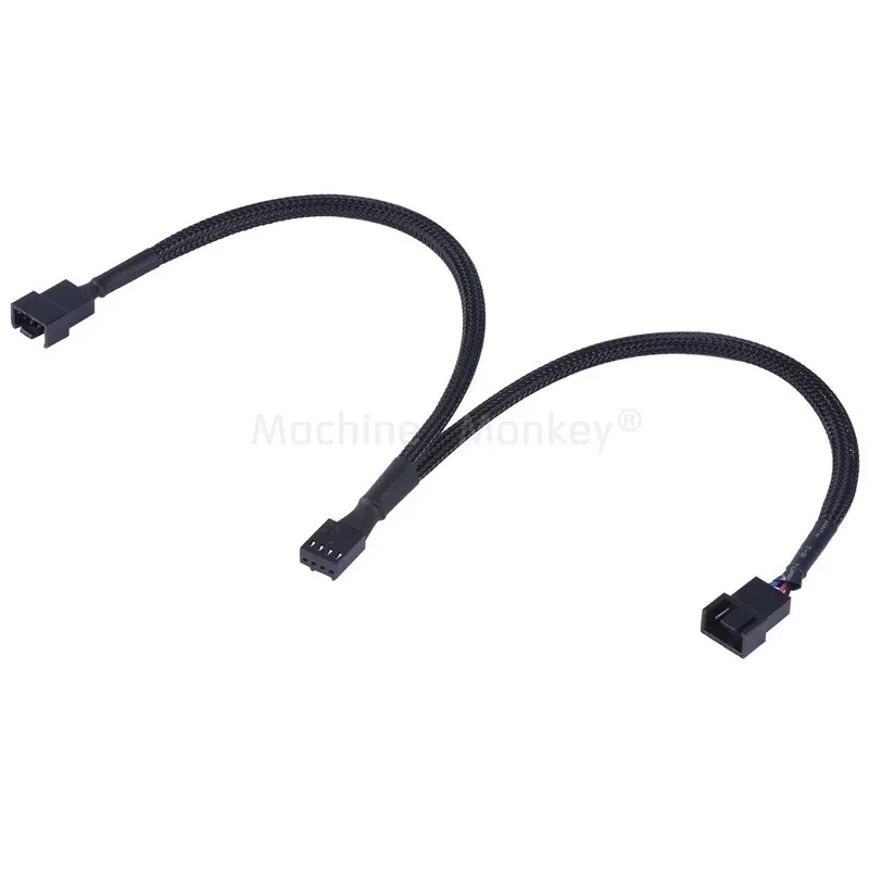 

Computer Fan Cable Extension Cooler Female To PWM Male Cooling 4Pin Motherboard Power Adapter Splitter 3Pin Wire Cord