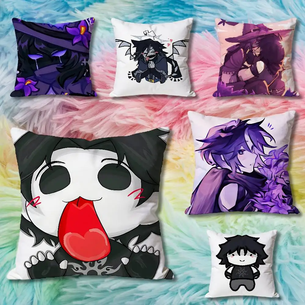 

T-Two T-Times Anime Celebrity Merchandise All-Match Printed Pillow Case Sofa Car Office Room Decoration Protector