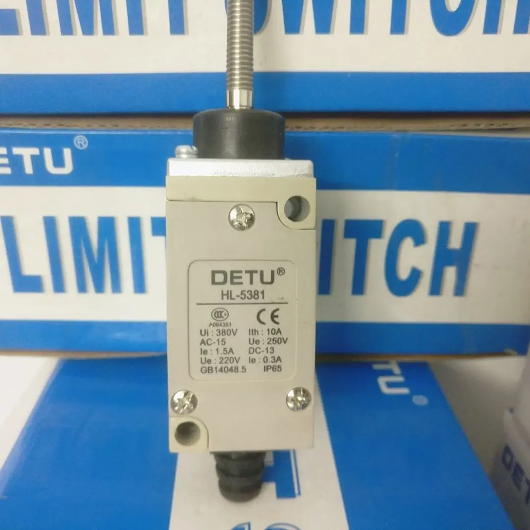Detu Electric DETU limit travel switch HL-5381 long spring swing arm type