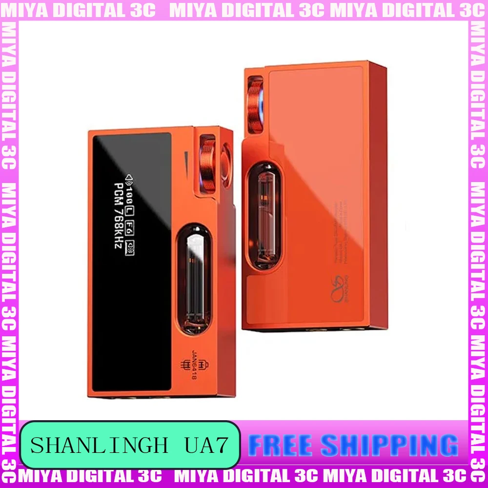 Shanling UA7 Portable USB DAC et amplificateur de casque décodage Hifi 4.4mm Transistor lecteur Audio haut de gamme pour les amateurs de musique