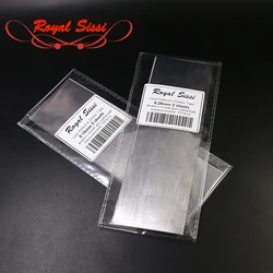 New 2pcs/bag thickness 0.15mm or 0.25mm lead adhesive zonker tape 5*15cm flat adhesive lead sheet &lead foil fly tying materials