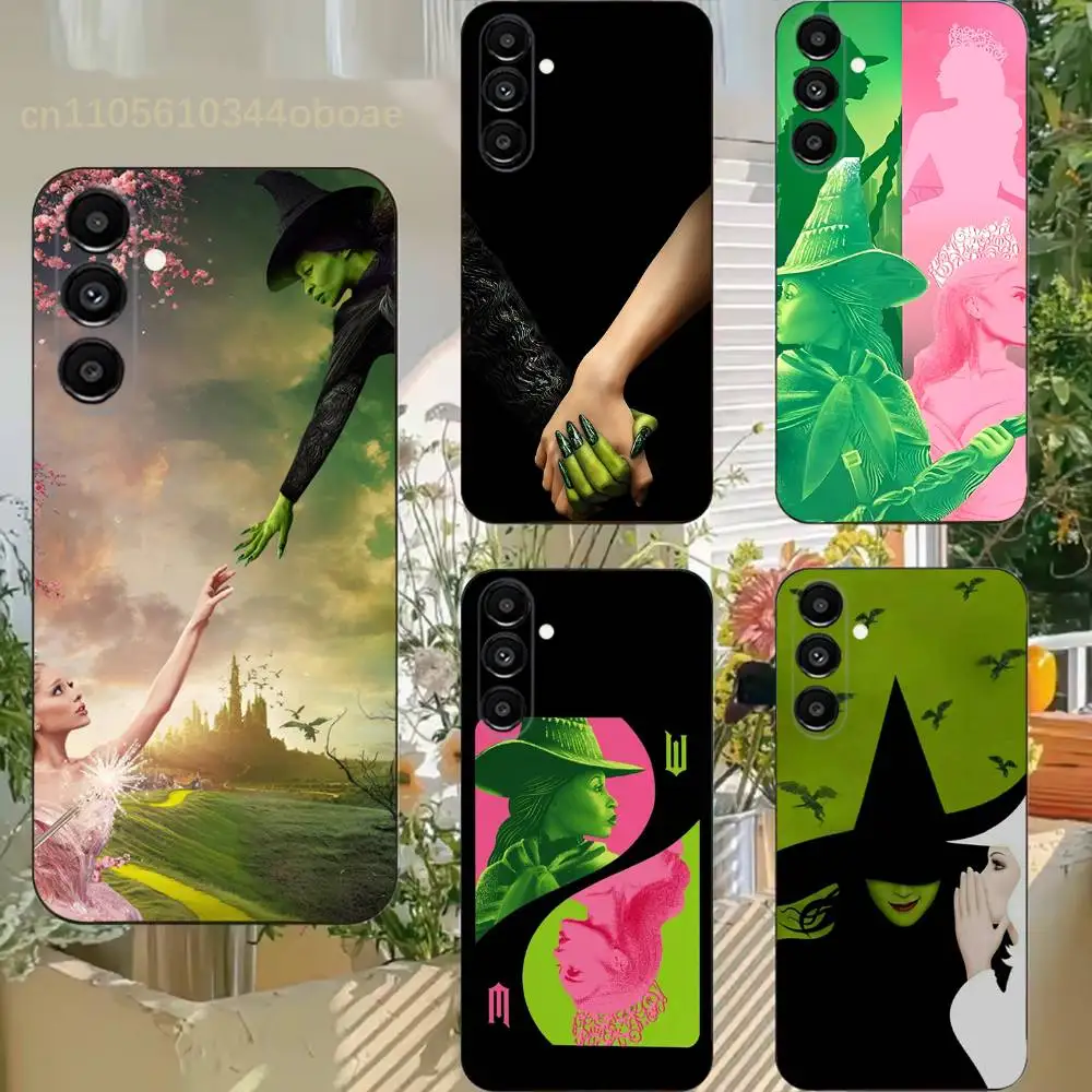 W-Wicked M-Musical-es Phone Case For Samsung S25,24,21,22,23,20,S30,Ultra,Plus,Fe,Lite,Note,5G Black Cover