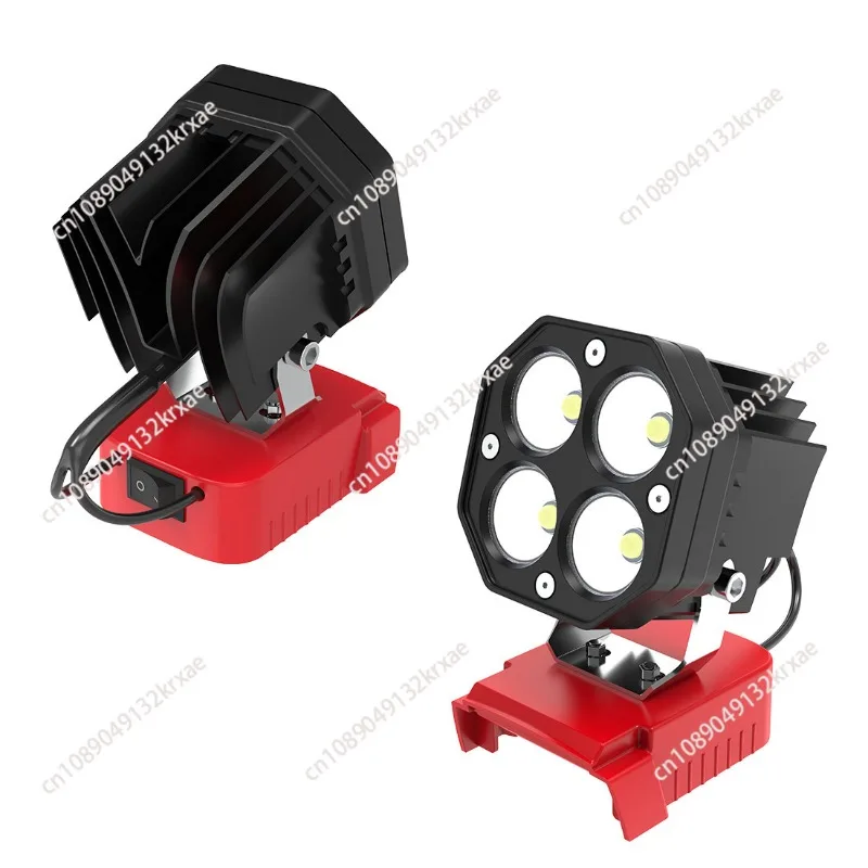 LED Work Light for Dewalt 20V Battery,40W 6000LM Flashlight,Flood Light,20V Battery Cordless Work Light 120°Adjustable