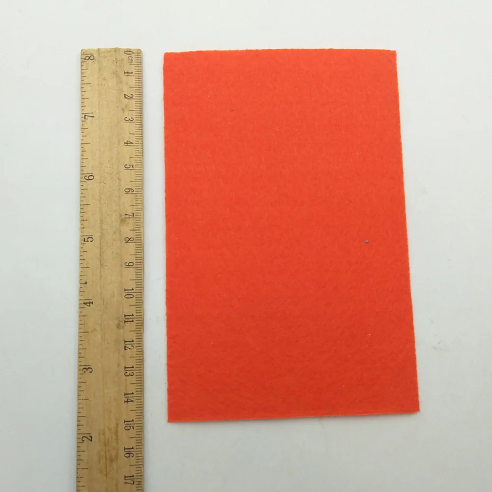 

40Pcs Colorful DIY Felt Cloth Sheets Solid Rectangular Pieces for Crafts Decorations Kindergarten Art Craft Supplies