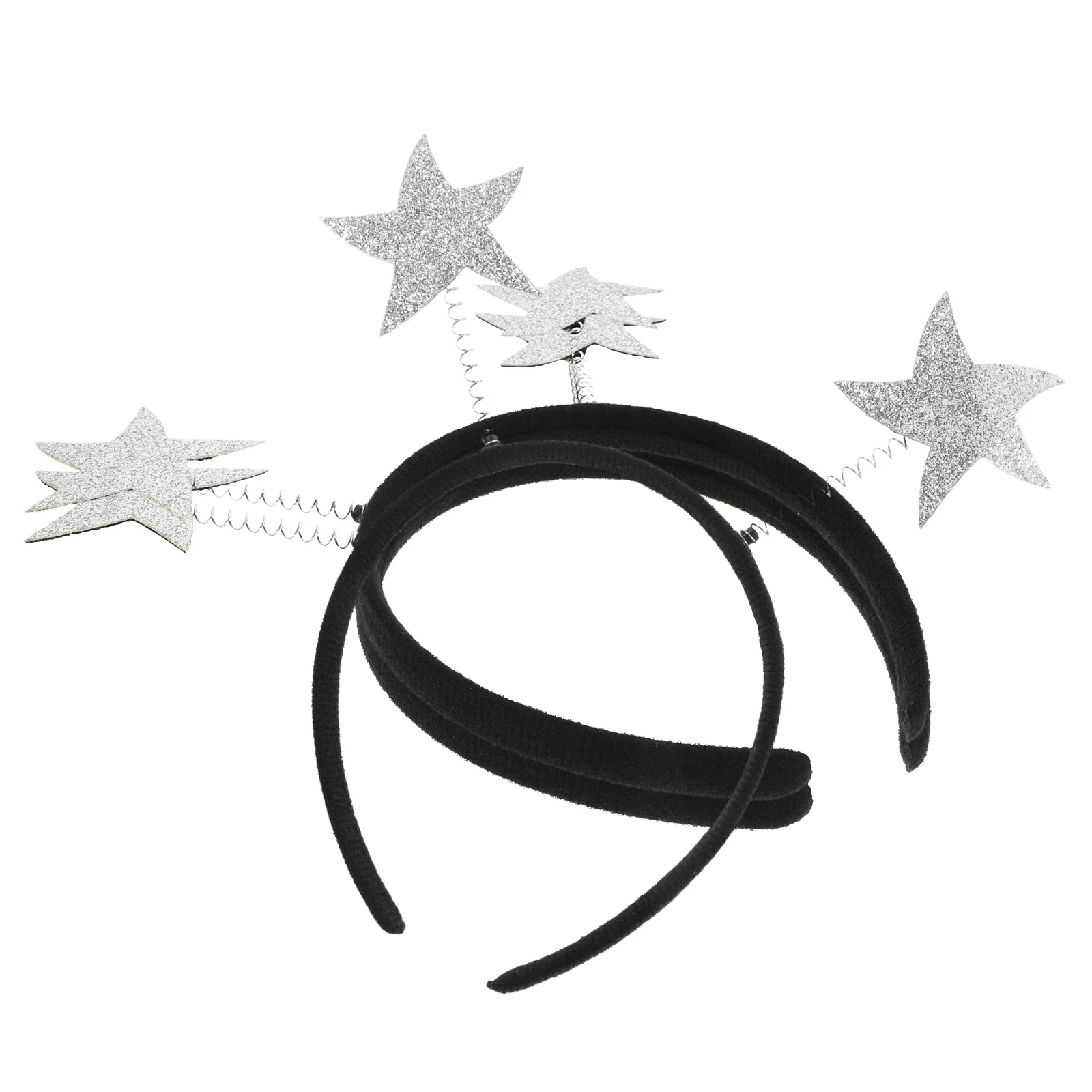 

3 Pcs Headband Silver Hair Hoops Headdress Lightweight Comfortable Party Supplies Birthday Accessories Unique Design