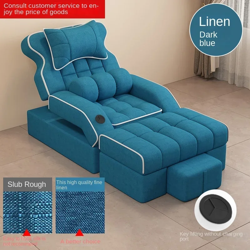 

W5.18 foot massage sofa foot bath electric massage integrated bed foot sofa recliner