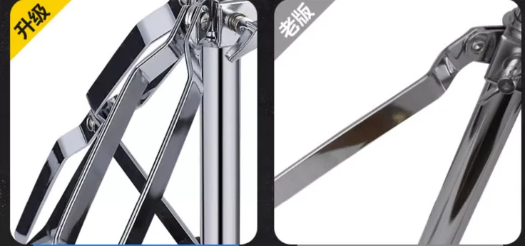 Durable 22mm Thick Chrome Slanting Cymbal Stand Hardware For Musical Instruments & Accessories