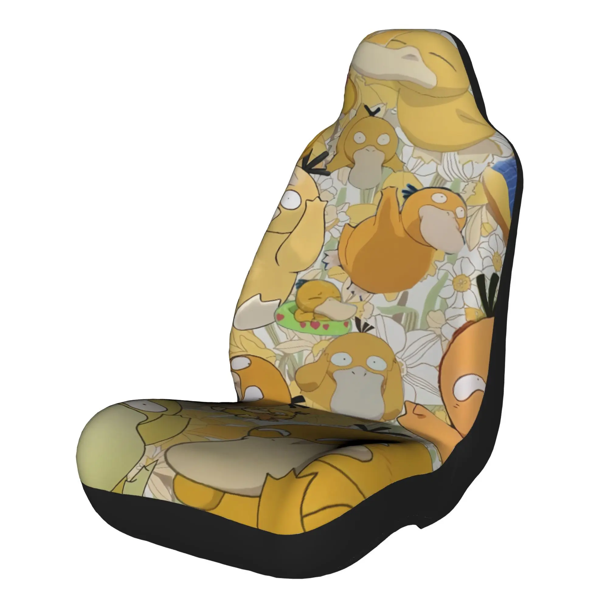 

Psyduck Car printing Pattern Universal Car Seat Cover for Men Women Car Accessories Interior Seat Cushion,