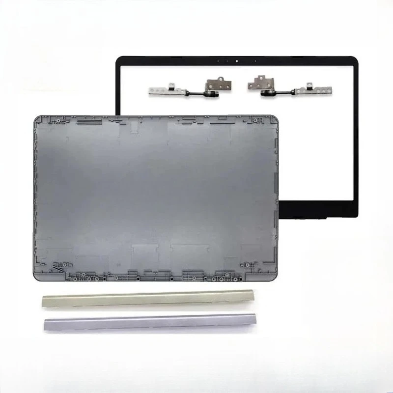 Replacement cover for S4100V S4200U S410U R421U S4100 S4100UA laptop: LCD rear cover, front bezel hinges plastic hinge gold/blue