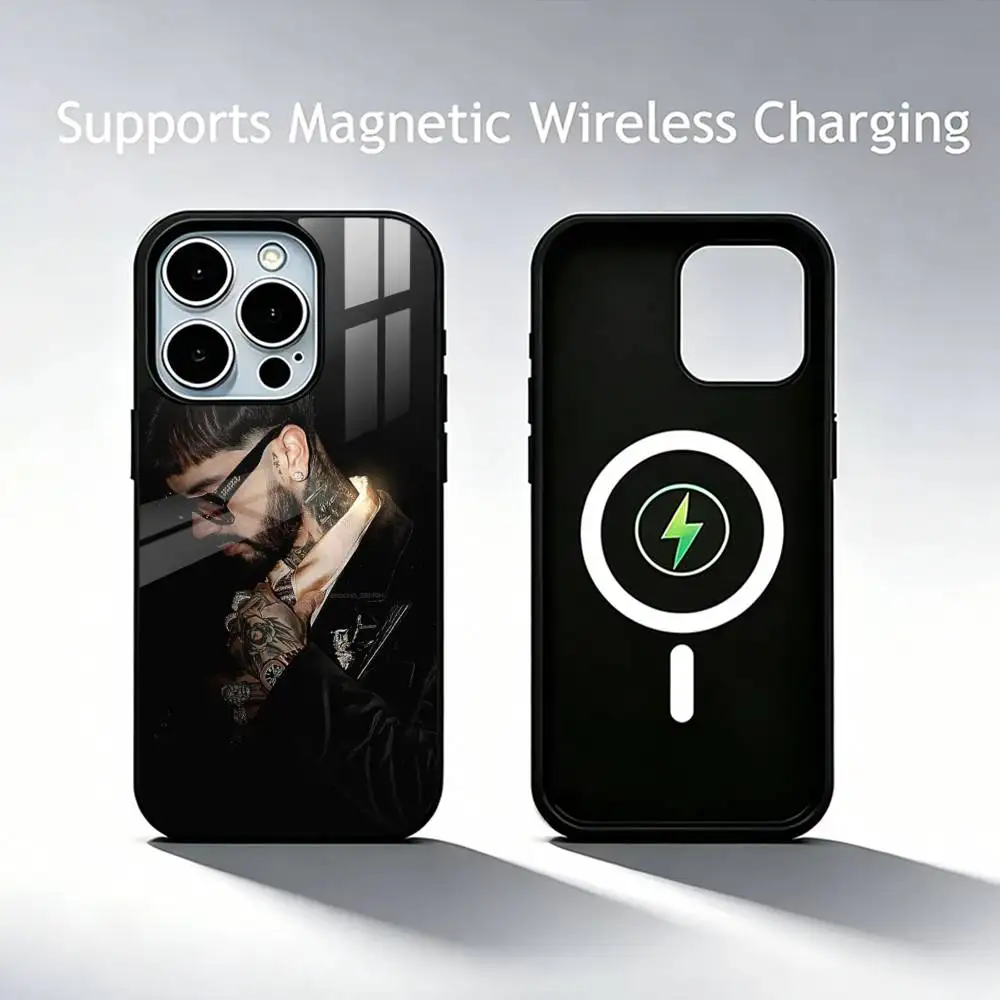 A-Anuel AA Phone Case For iPhone18,17,16,15,14,13,12,11 Plus,Pro Compatible with magnetic wireless charging 2