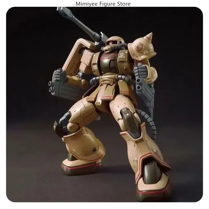 Gaogao Ms-06r-1a Zaku II High Sniper Rifle Axe Cannon Model Kit 1/144 Scale HG Assembly Action Figure for Collectors And Gifts