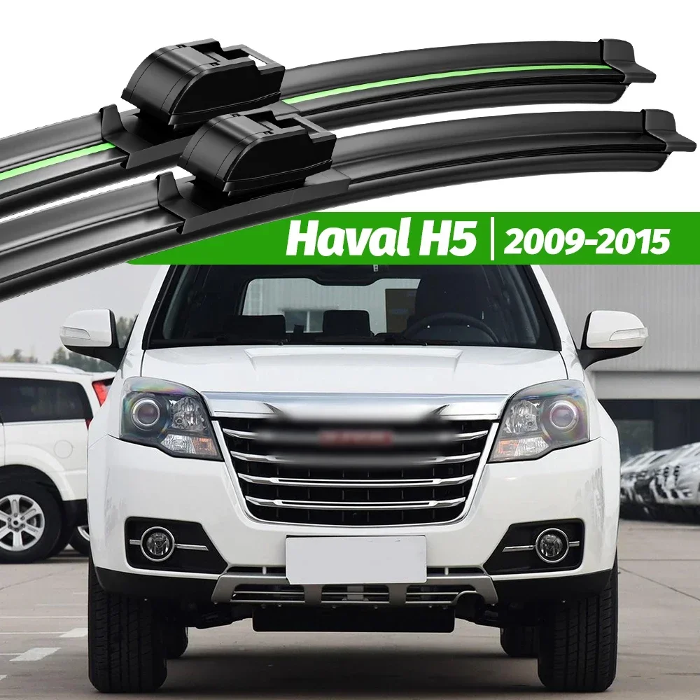 

For Great Wall Haval H5 2009-2015 2pcs Front Windshield Wiper Blades 2010 2011 2012 2013 2014 Windscreen Window Accessories