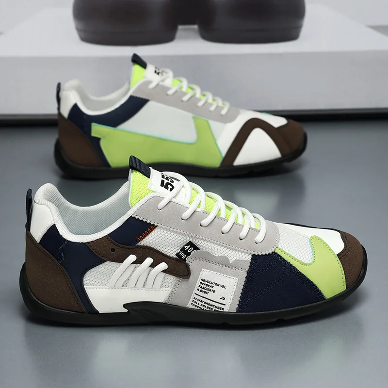 

Men's Shoes Sneakers Trend Casual Breathable Male Sneakers Non-Slip Comfort Shoes Casual Versatile Flat Bottom Tenis Masculino
