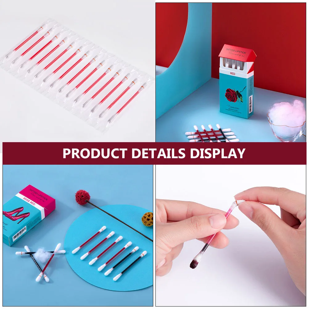 20 stücke Matte Air Lip Gloss Einweg Langlebige Feuchtigkeitsspendende Tupfer Make-Up Lip Farbe Für Frauen Geeignet