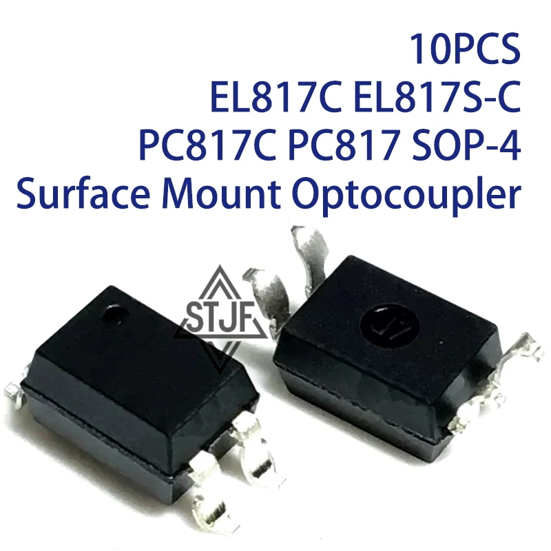 10PCS EL817C EL817S-C PC817C PC817 Surface Mount Optocoupler SOP-4