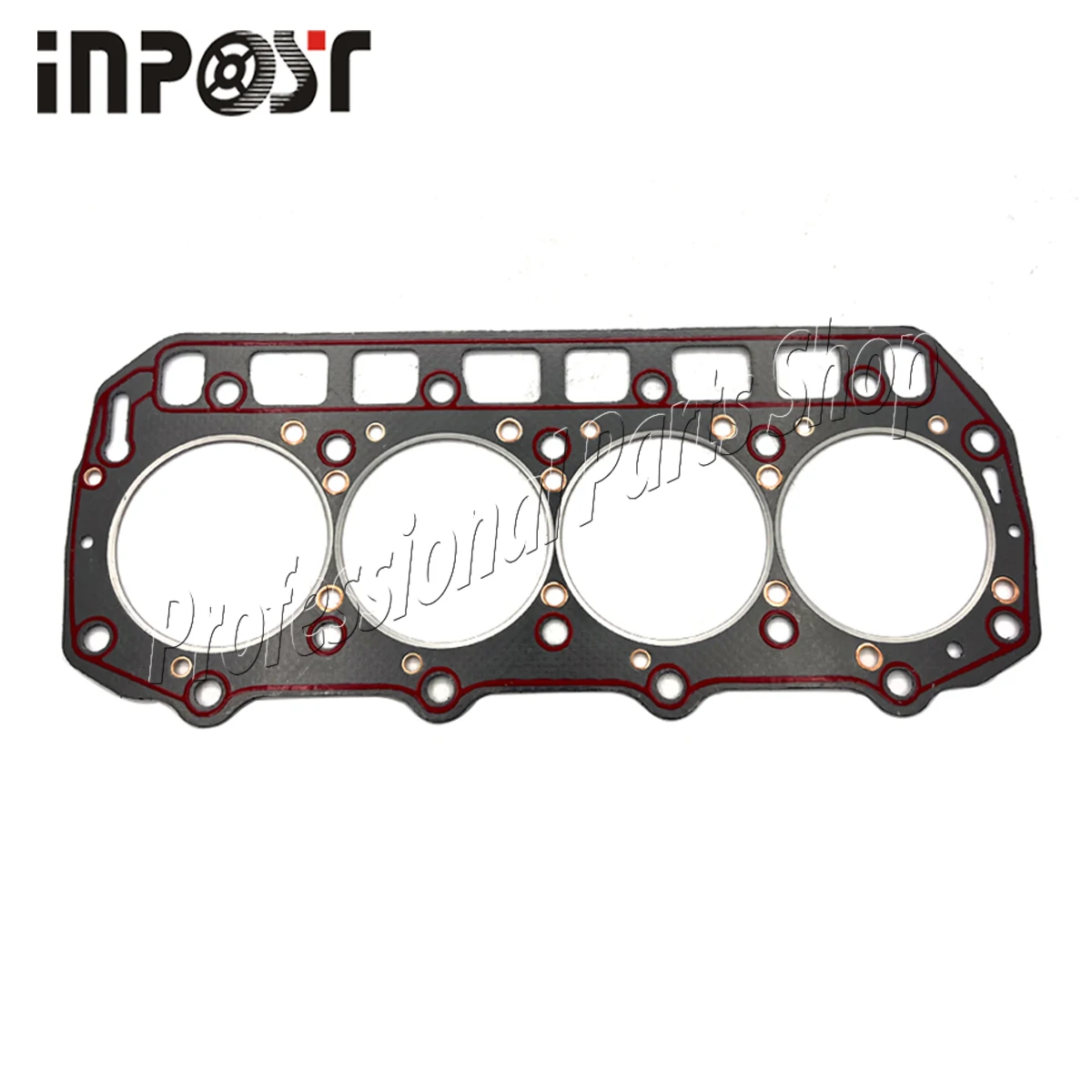Nueva junta de culata 4TNE98 4TNV98 para motor Yanmar 4TNE98 4TN98 4TNV98 129902-01331
