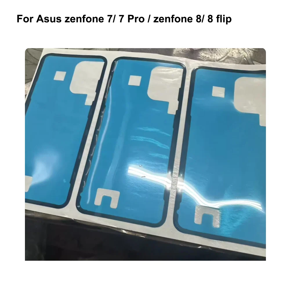 2 pçs fita adesiva 3m cola traseira capa da bateria para asus zenfone 7 7 pro 3m cola 3m cola traseira porta adesivo zenfone8 8 flip