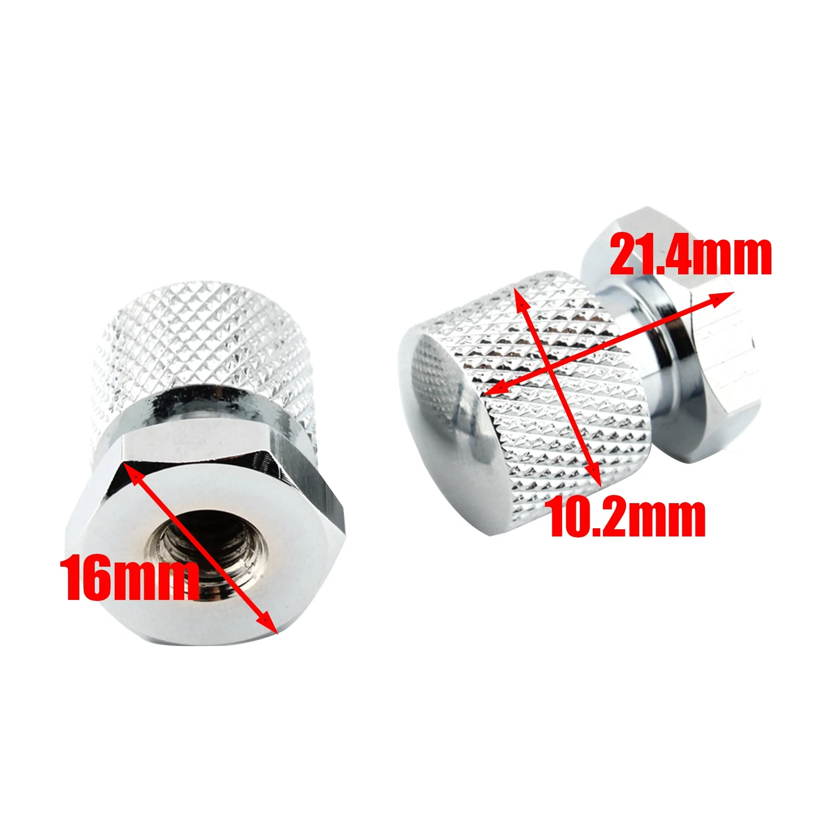 2Pcs Motorcycle Rear Seat Mounting Nuts Bolts Seat Cushion Screws Nuts Bolts For CVO Road King/ CVO Softail Convertible