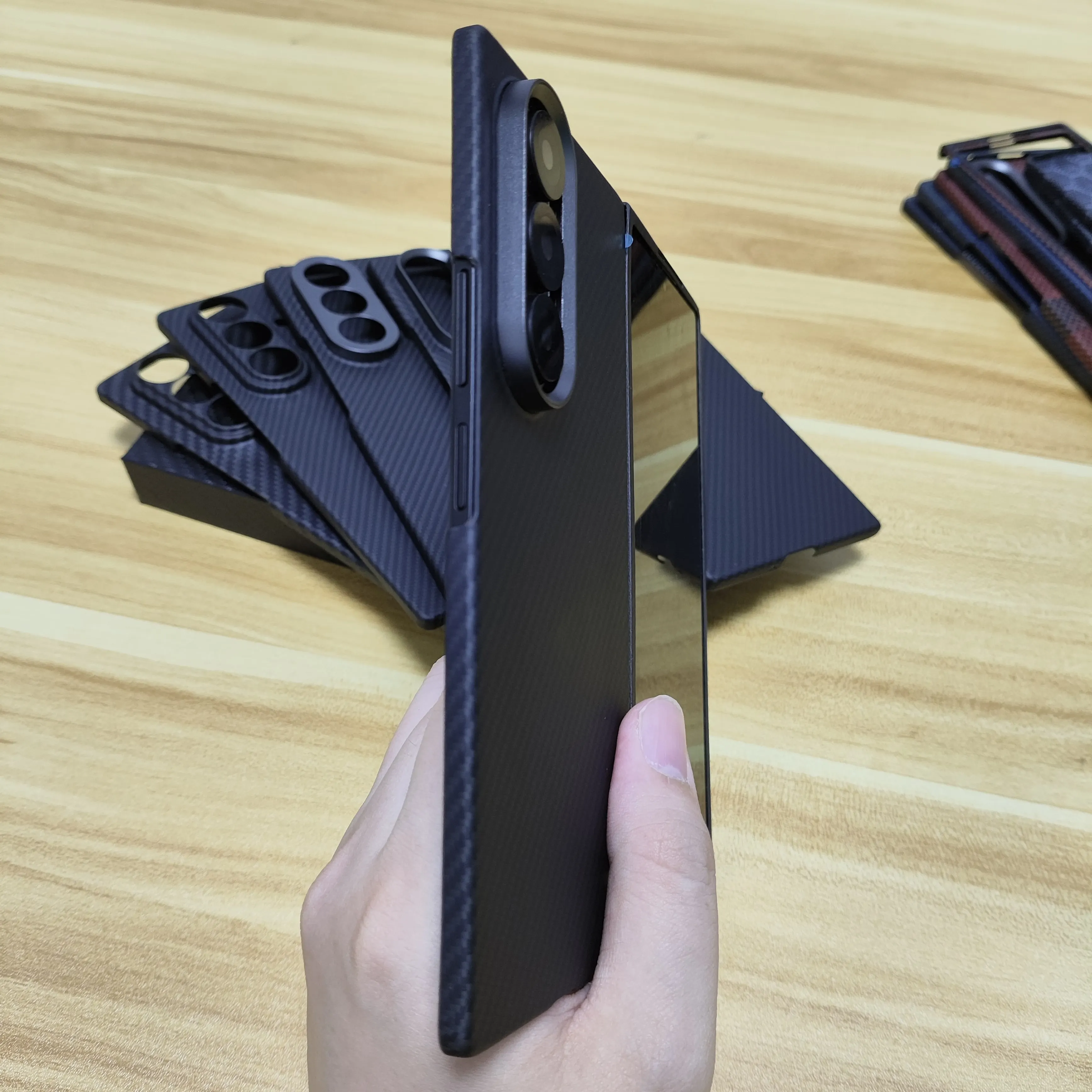 2025 For Samsung Galaxy Z Fold 7 Case Aramid Magsafe Real Carbon Fiber Case Kevlar Cover Ultra-Thin Lightweight Armor Protective