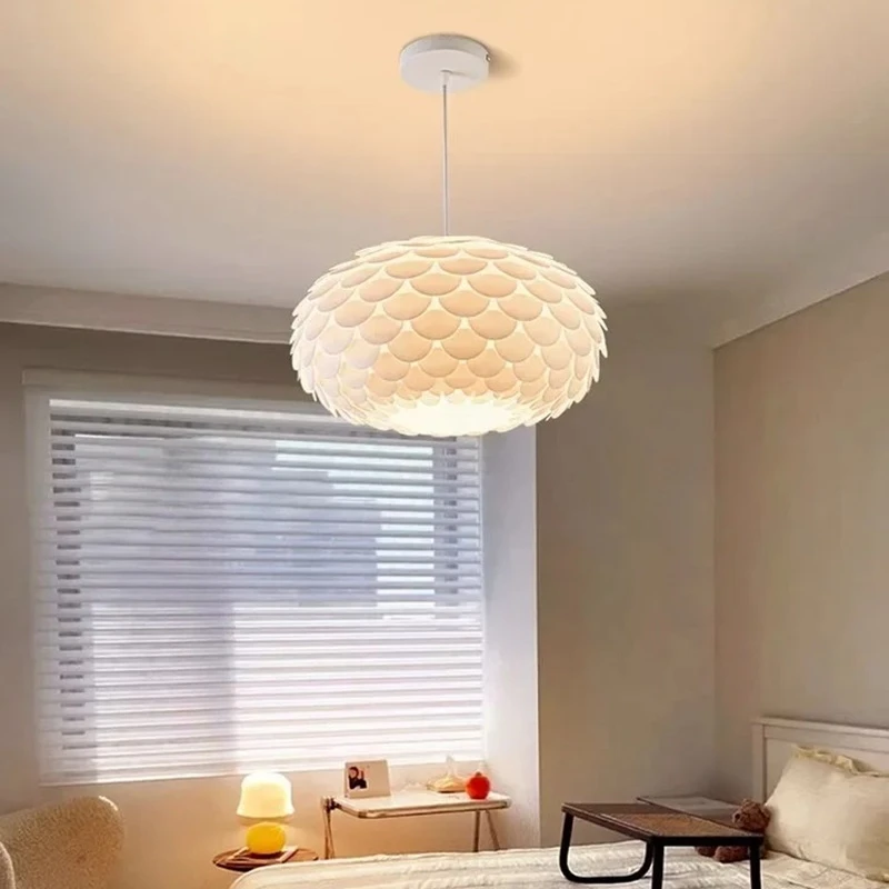 

Modern French Chandelier Ceiling Light Luxury 2024 New Living Room 3 Color Change Bedroom Dining Room Cream Wind Light Fixture