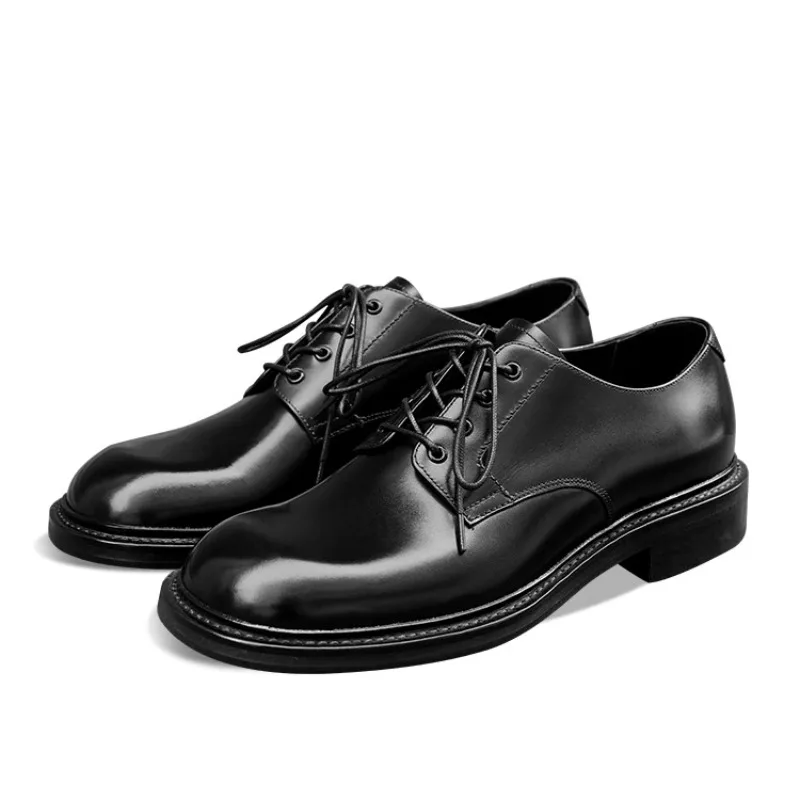 

Luxury Men Business Formal Shoes Genuine Leather Handmade Premium Derby Shoes Party Wedding Shoes Zapatos De Hombre