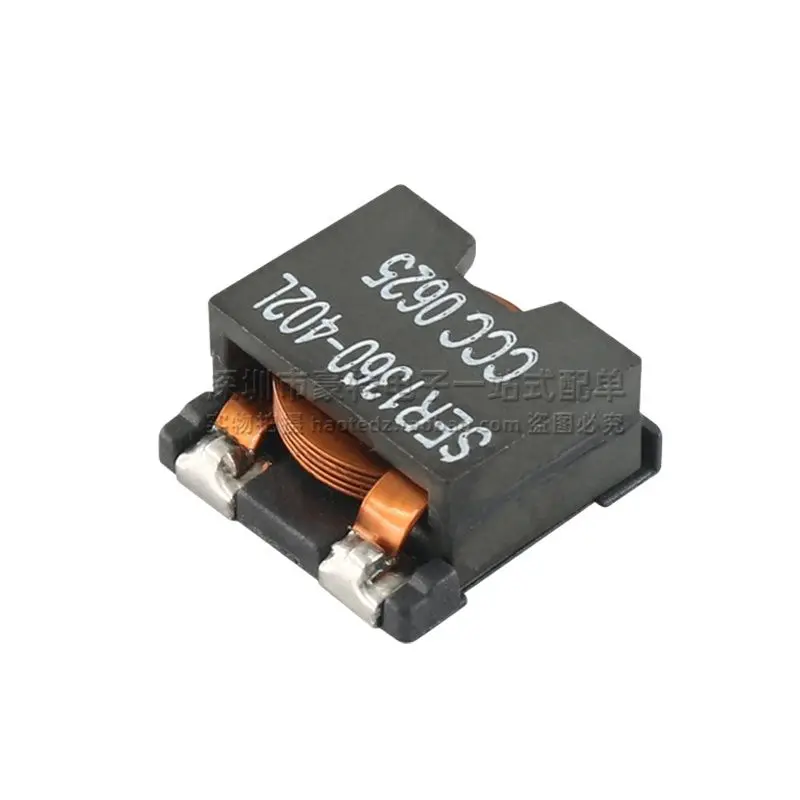 2pcs/ SER1360-402L Imported SMD Flat Copper Coil 4UH 9.4A High Current Power Inductor Filter