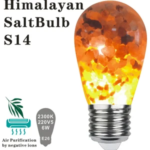 Himalaya-Glühsalzlampe LED-Lampen, heiße Ausrüstung, Bernstein, Lichtdekorationen, Haushalt gut, 60-Watt-Äquivalent, 1PC 12 Hauptverkauf Luminaria Himalaya -Salz - №12