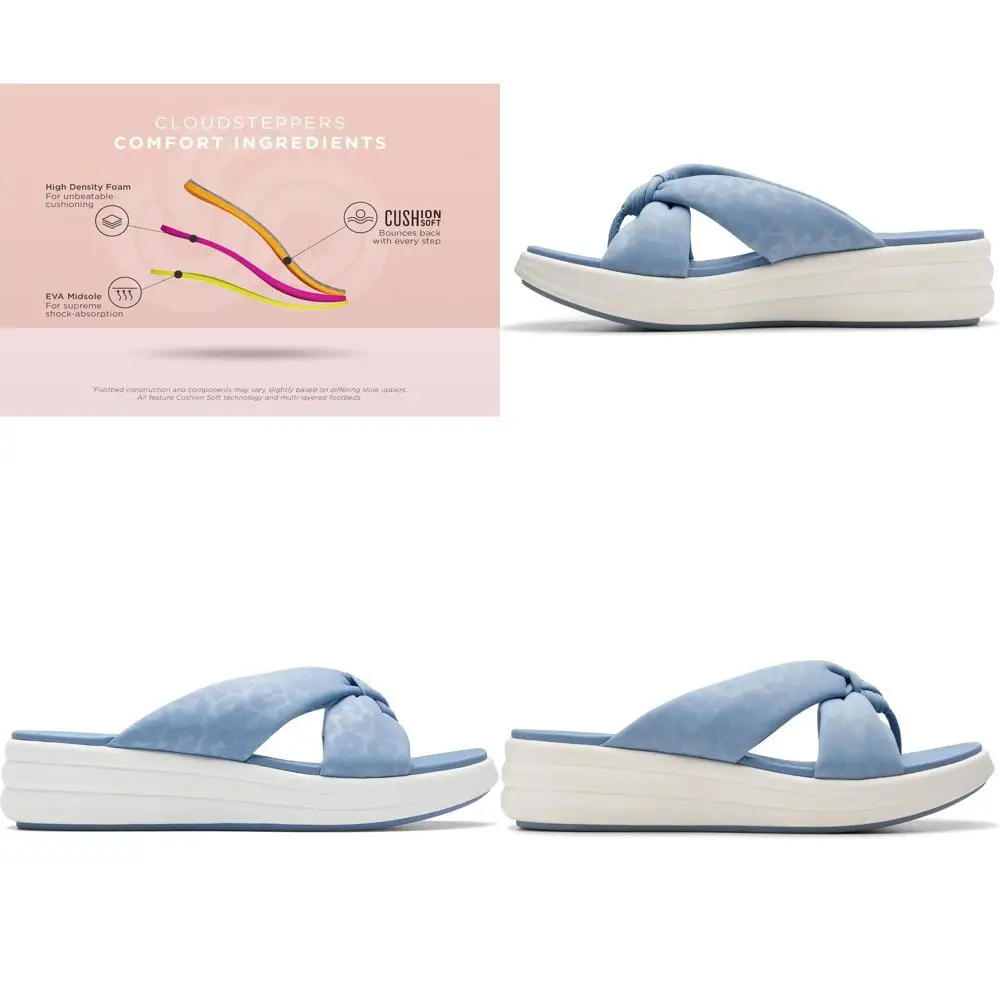 Sandalias de cuña Drift Avenue para mujer de Clarks