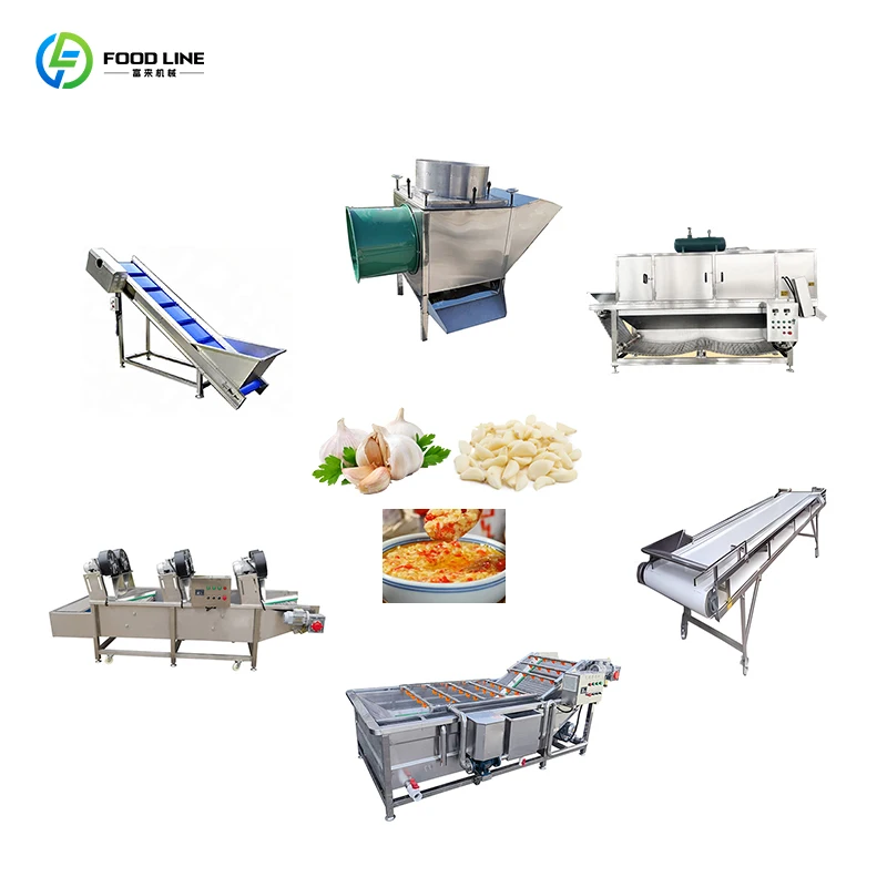 FL Garlic Bulb Breaking Machine Garlic Clove Breaking Separator Machine Customized