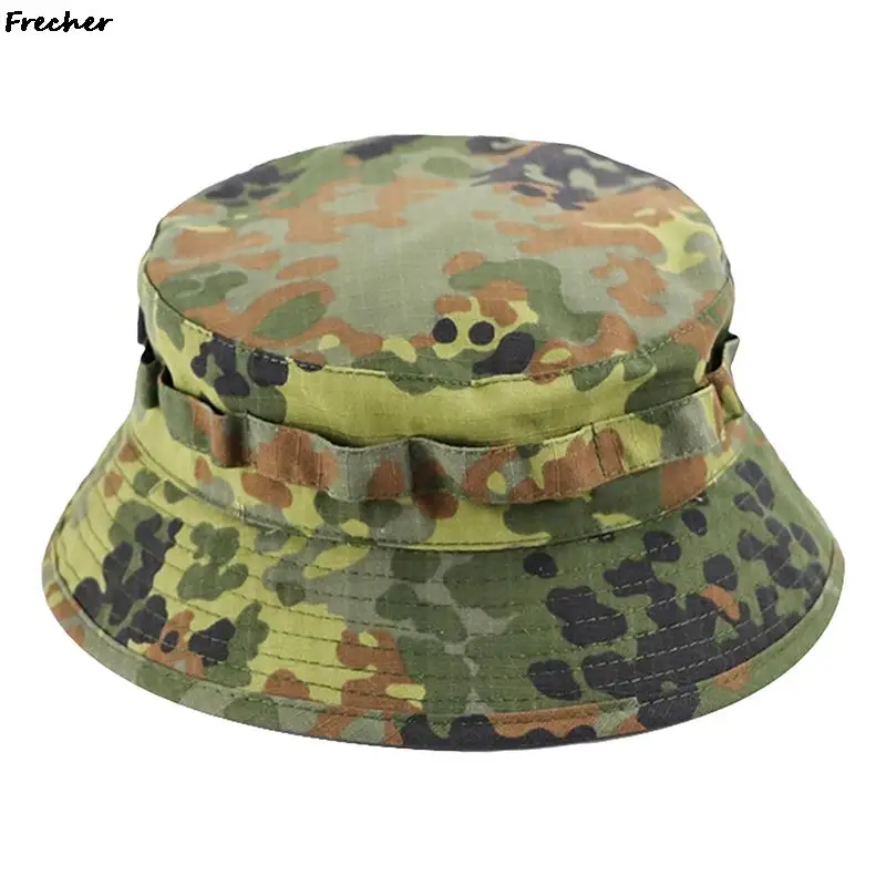 Hunting Hiking Camouflage Cap Army Military Caps Climbing Camping Jungle Hat Tactical Airsoft Panama Men Summer Adventure Hats