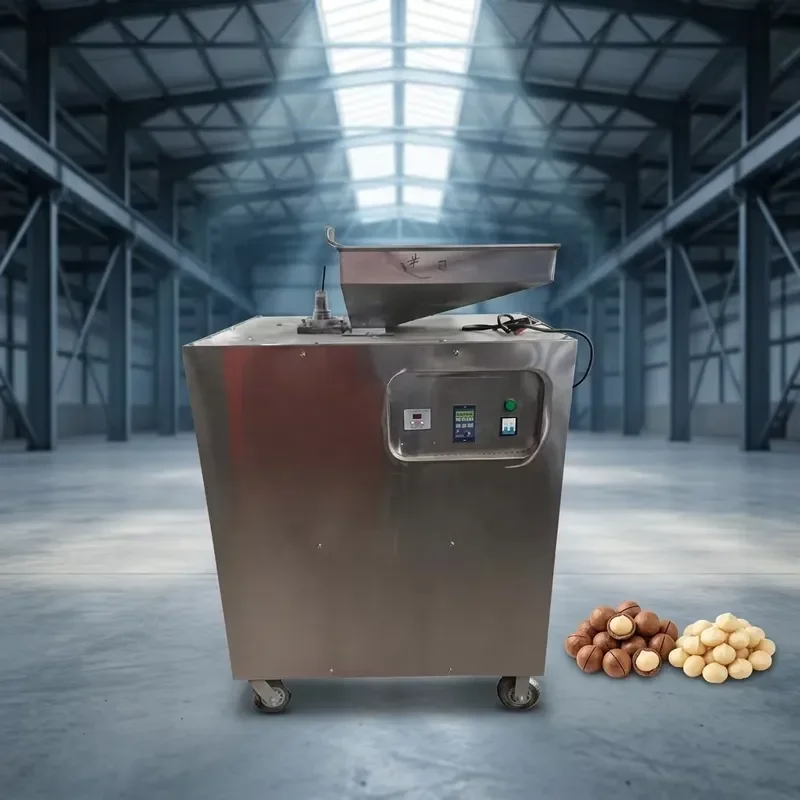 Crushing and Shelling Machine 150-200KG/h Macadamia Nut Kernel Extractor