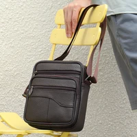 WESTAL bolso de piel de vaca bolso de hombre bolso Vertical de hombre bolso de negocios Casual bolso cruzado de cuero coreano bolso de hombre