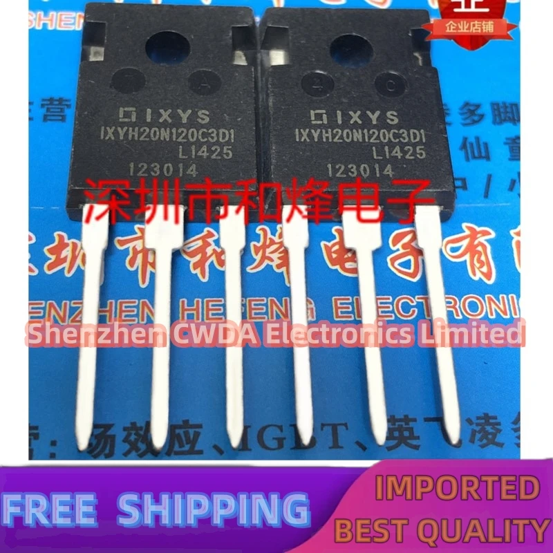 10PCS-20PCS IXYH20N120C3D1 TO-247 1200V 17A Auf Lager