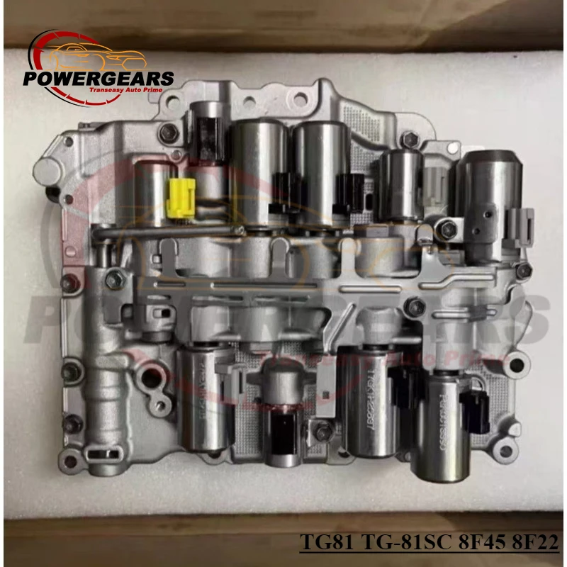 

TG81 TG-81SC 8F45 8F22 Корпус клапана коробки передач с электромагнитами для Volvo Peugeot GM Chevrolet BMW Mini 8-скоростной