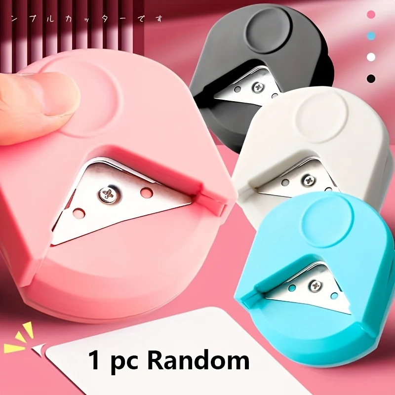 Stainless Steel Corner Cutter, Portable Rounder for Photos & Paper Crafts - Easy Precision Trimming Tool, No Batteries Required