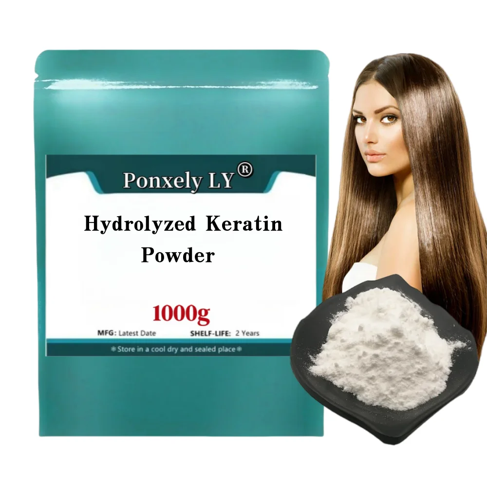 Hot Supply Hydrolyzed Keratin Powder For Hair Care Moisturizing Repair