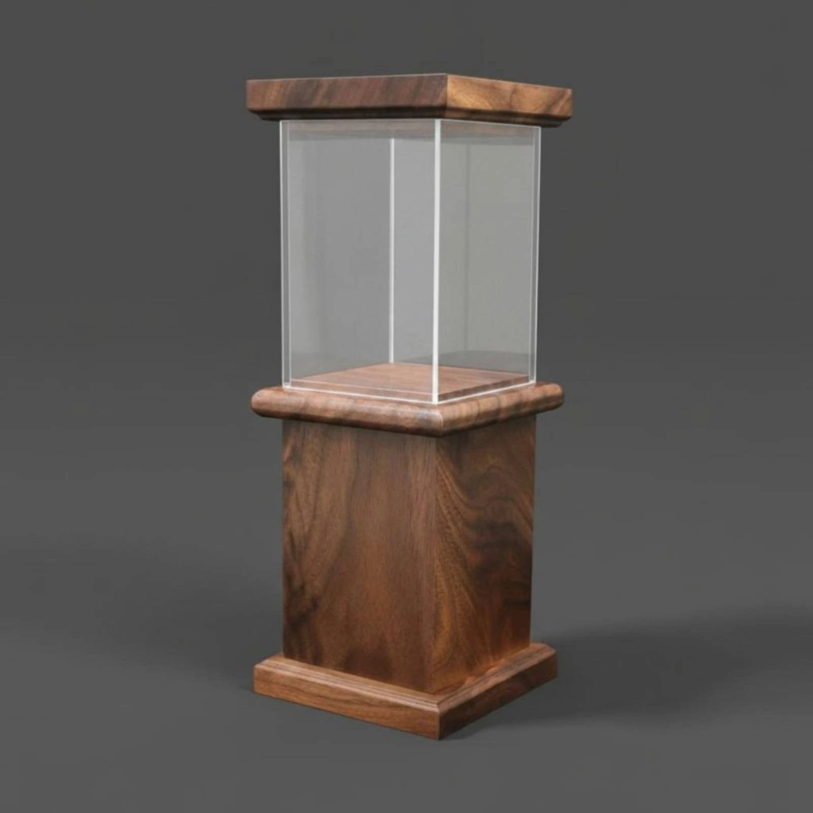 Picture 4: Dustproof Model Showcase Built-in Light Figurine Display Case Collectible Display Box High Clarity for Collectors, Cabinet