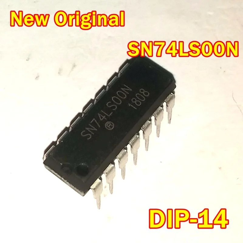 5Pcs to 100Pcs New Original Sn74Ls00N Dip-14 Quad 2-Input Nand Gate