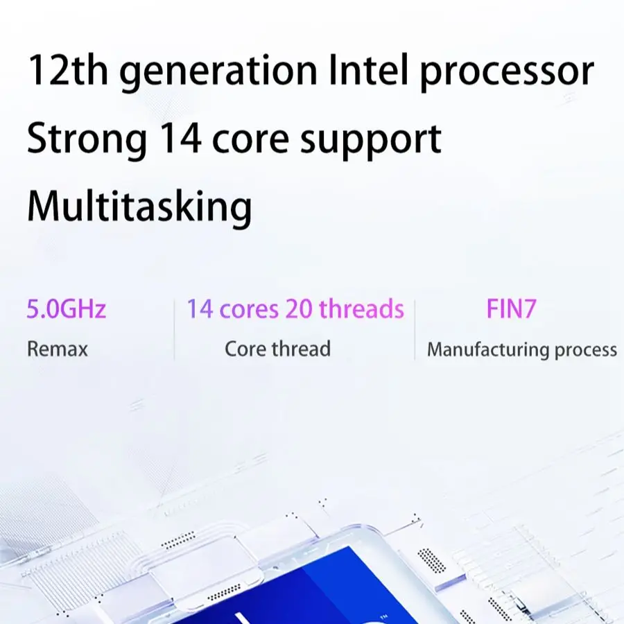 13th Gen Mini potente Computer i9 13900H i7 13800H Wifi6 2.5G TPM2.0 8K Gaming Desktop PC Windows11 Pro HD2.0 DP Type-C