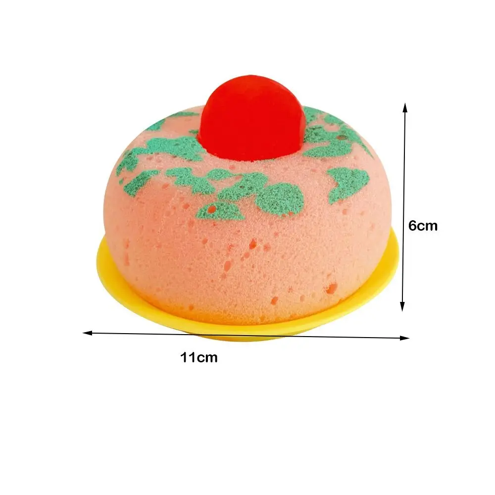 Cartoon Animal Capybara Bath Sponge Ball with Mini Soap Face Washing Bathing Cleaning Brush Household Bathroom Accessories