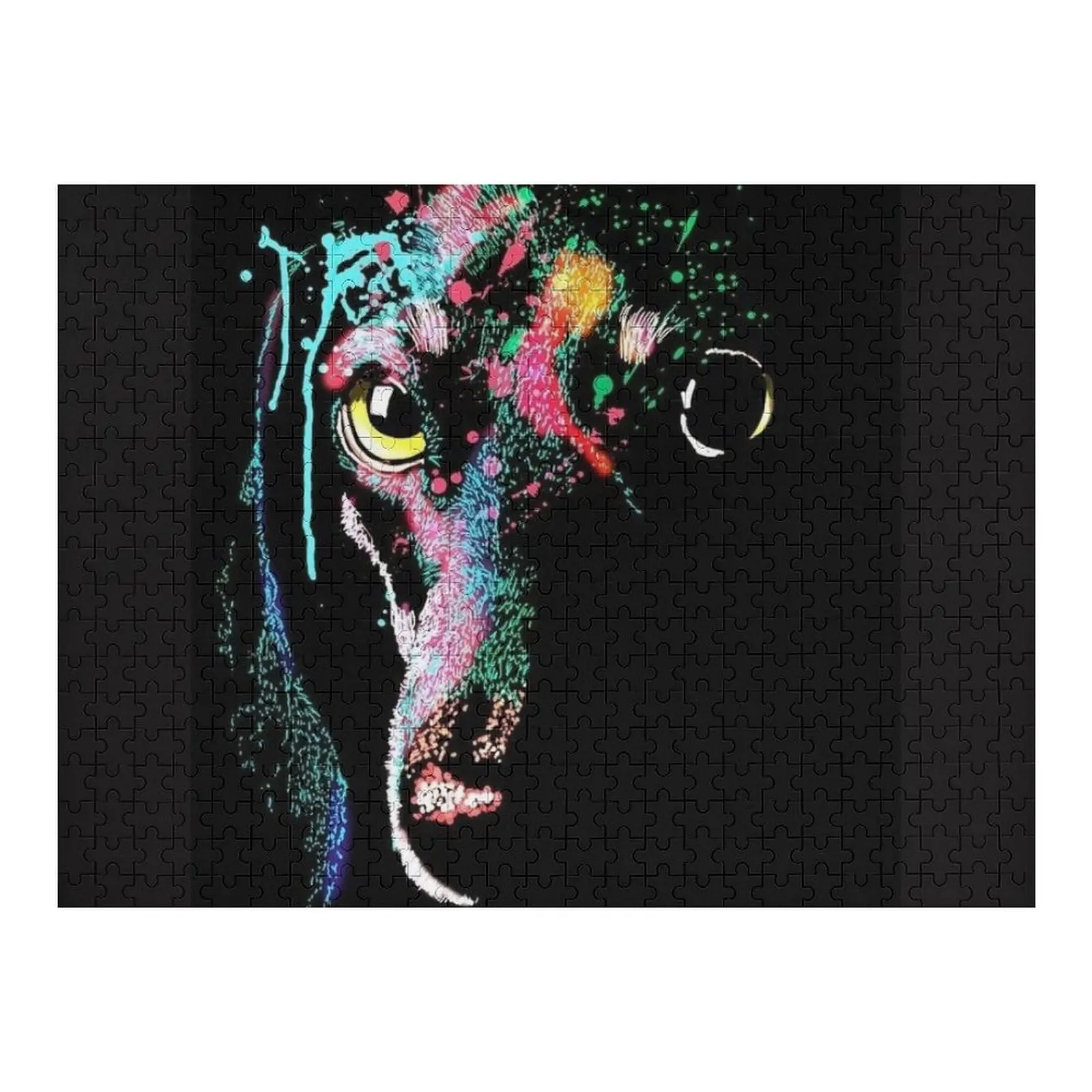 

Dachshund Dog Art Jigsaw Puzzle Personalized Baby Object Wood Animals Diorama Accessories Puzzle