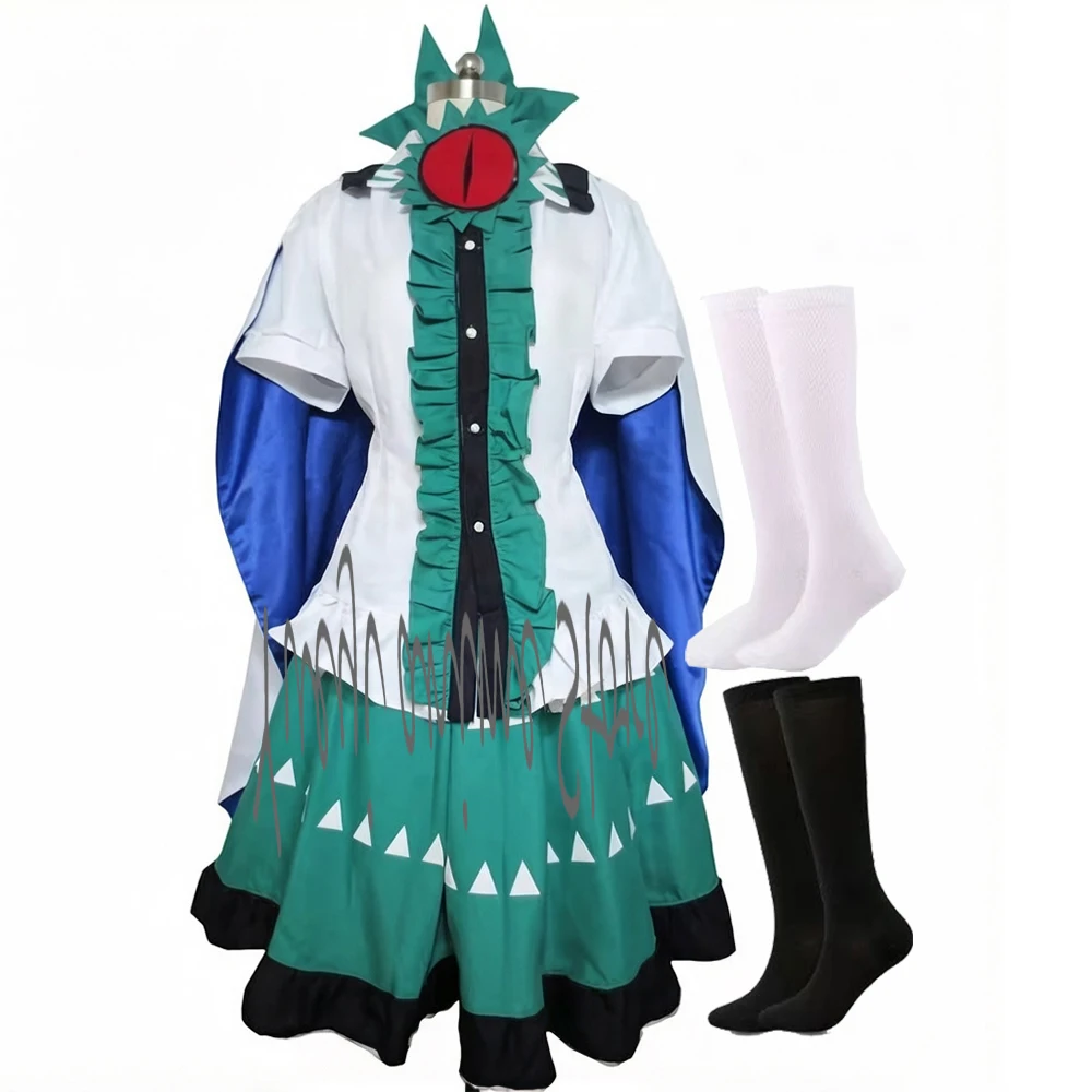 

customized-Women's Touhou Reiuji Utsuho Anime Cosplay Costume Halloween Christmas Outfit