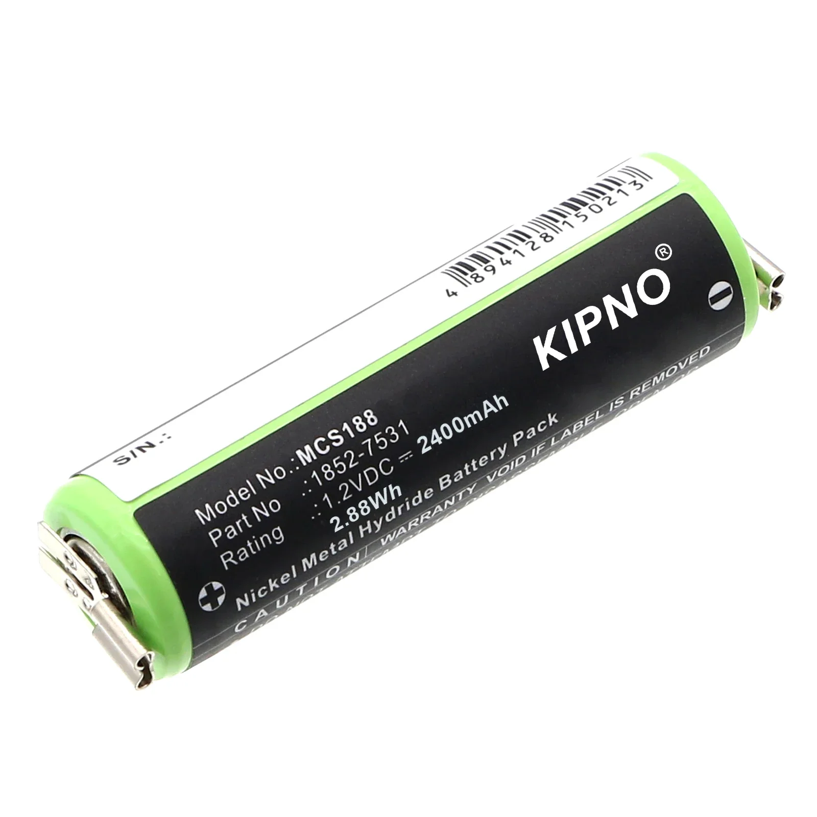 Аккумулятор 2400 Ач для Moser 1590-7291 1852-7531 Wella KR-800 AAE Easy Style 1881 ChroMini 1591 1591B Xpert HS50 Tonde Eco S Profi