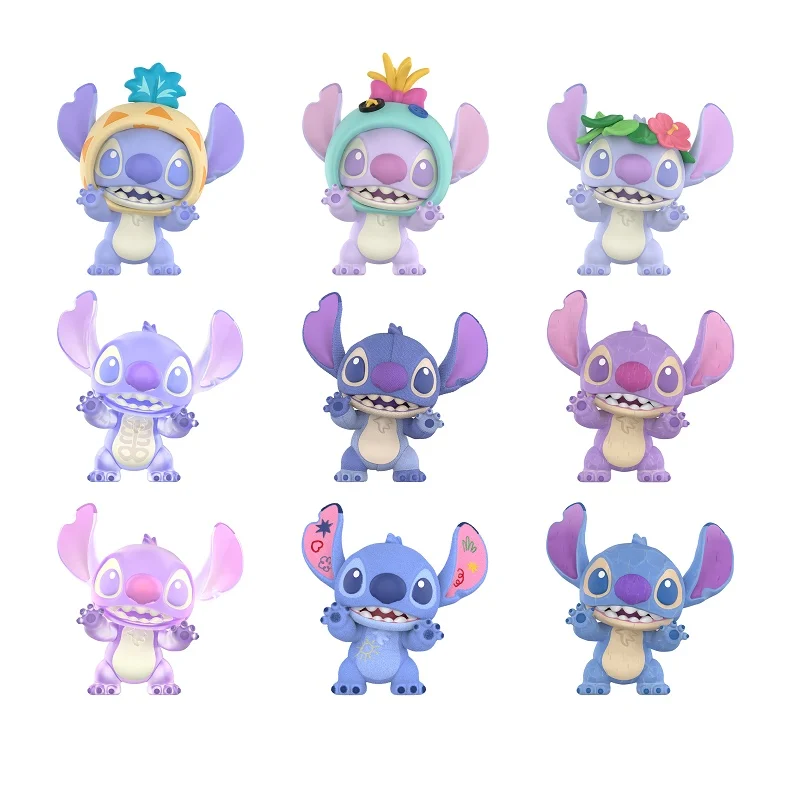 Disney Stitch Cool Transformation Series Blind Box Mysterious Surprise Toy Action Figure Garage Kit Collection Toy Decor Gifts