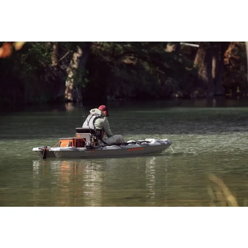 

Catch Mode 110 Premium Angler Kayak - Fishing Kayak with Lawnchair - 10.5 ft