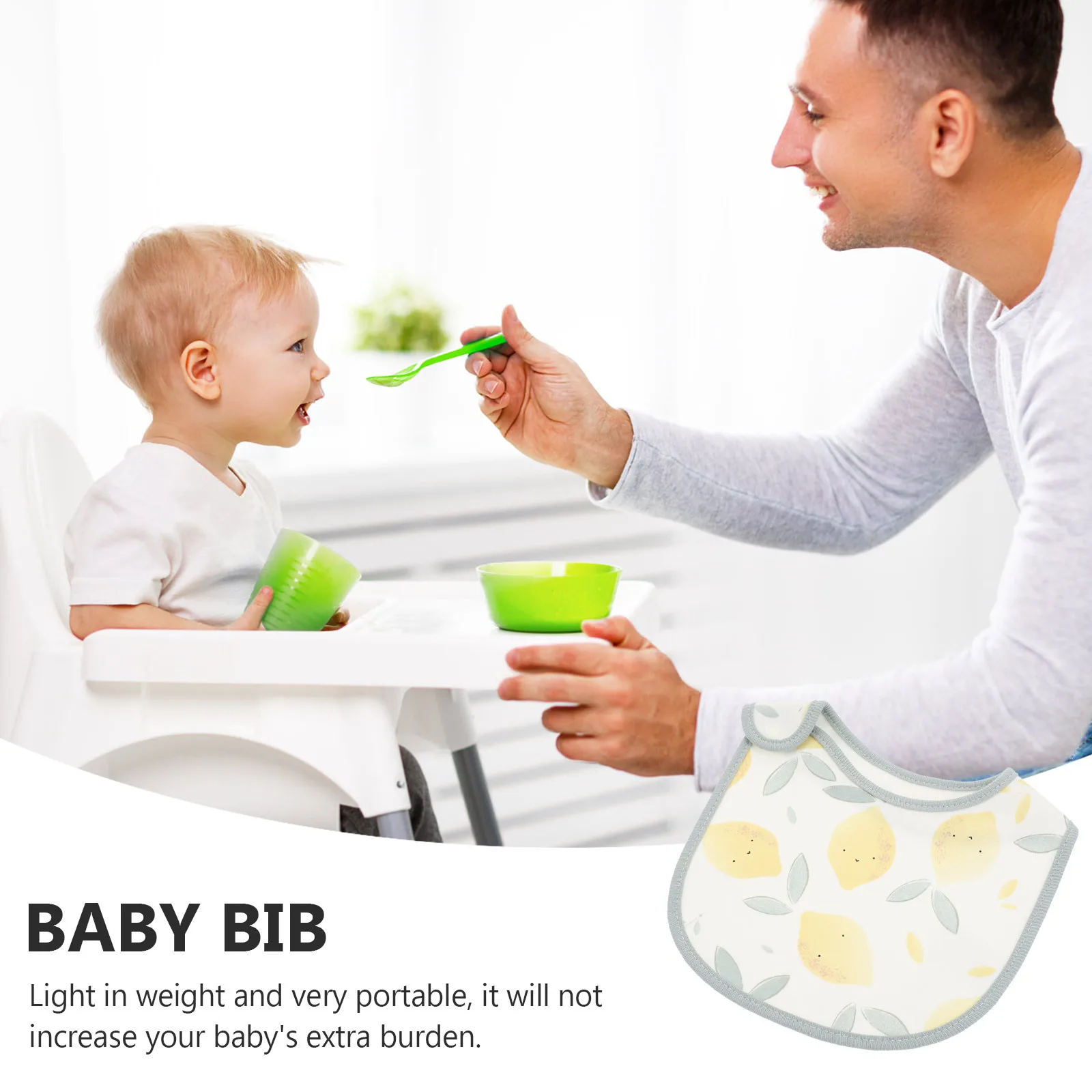 ผ้ากันเปื้อนเด็กทารก ผ้าฝ้าย ซับน้ำลาย กันน้ำ สำหรับเด็กทารกและเด็กวัยหัดเดิน ลายพิมพ์