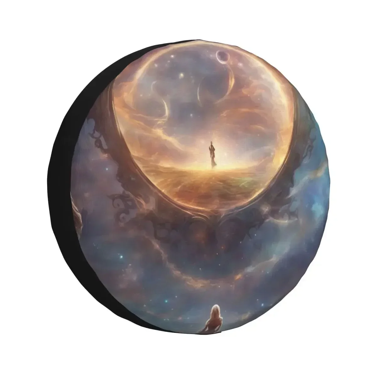 Mystic World Fantasy Spare Tire Cover For Mitsubishi Pajero SUV RV Car Wheel Protectors Accessories 14