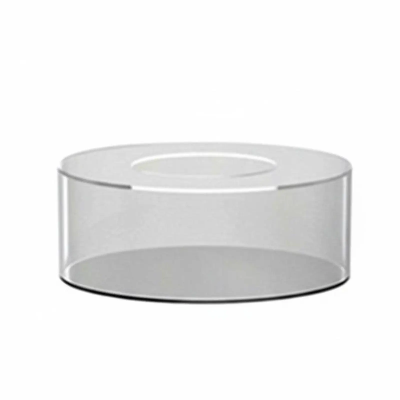 Clear Acrylic Cake Stand Stackable Tier Separator Modern Pastry Display Base for Birthday Celebration Decor