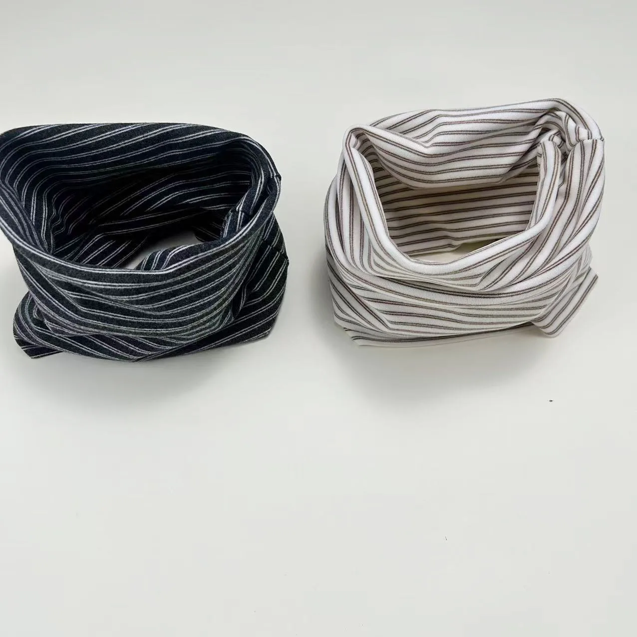 2pcs Winter Thickened Warm Neck Ring - Unisex Collar Cold-Resistant Scarf Warm Neck Protection Scarf